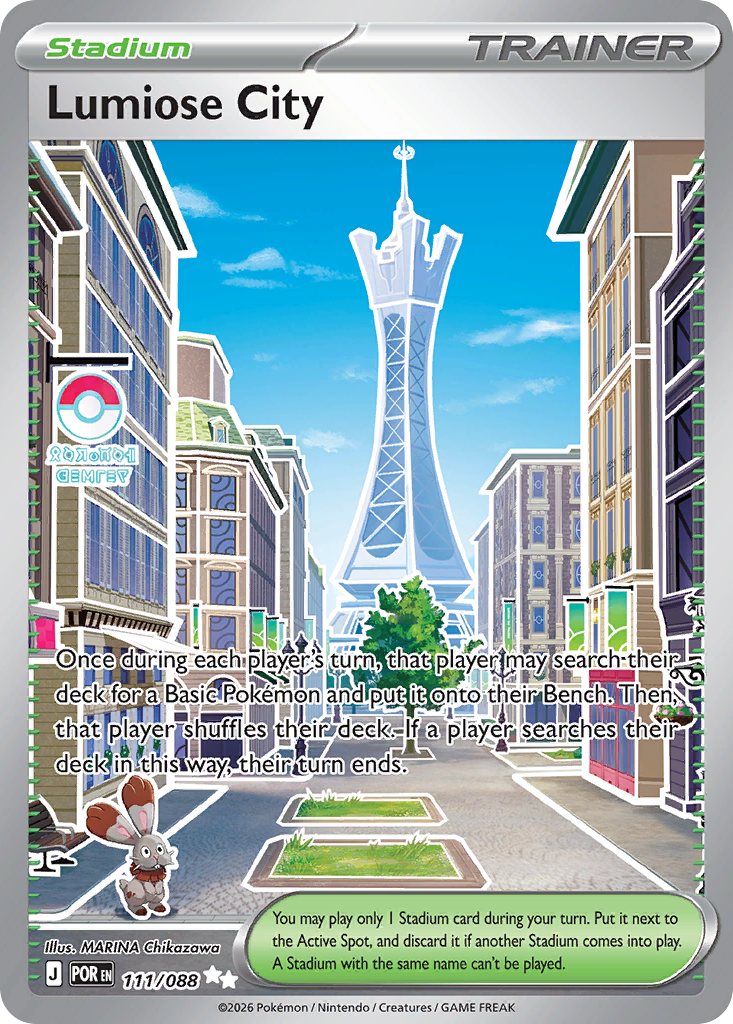 Pokemon TCG Lumiose City 111/088 - Perfect Order