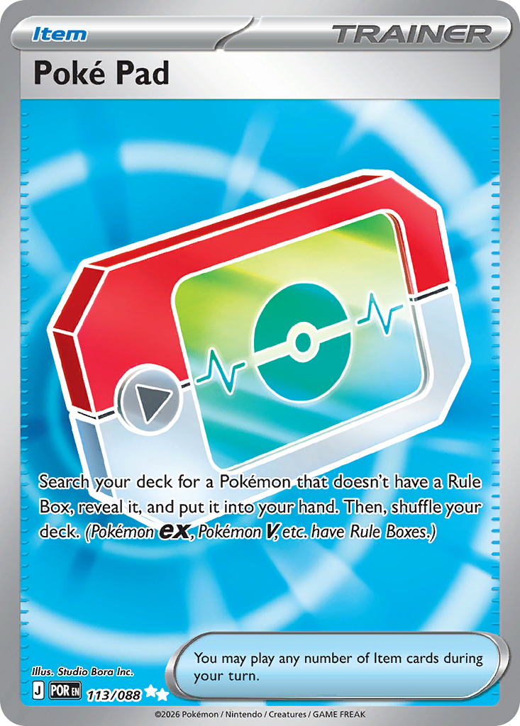 Pokemon TCG Poké Pad 113/088 - Perfect Order