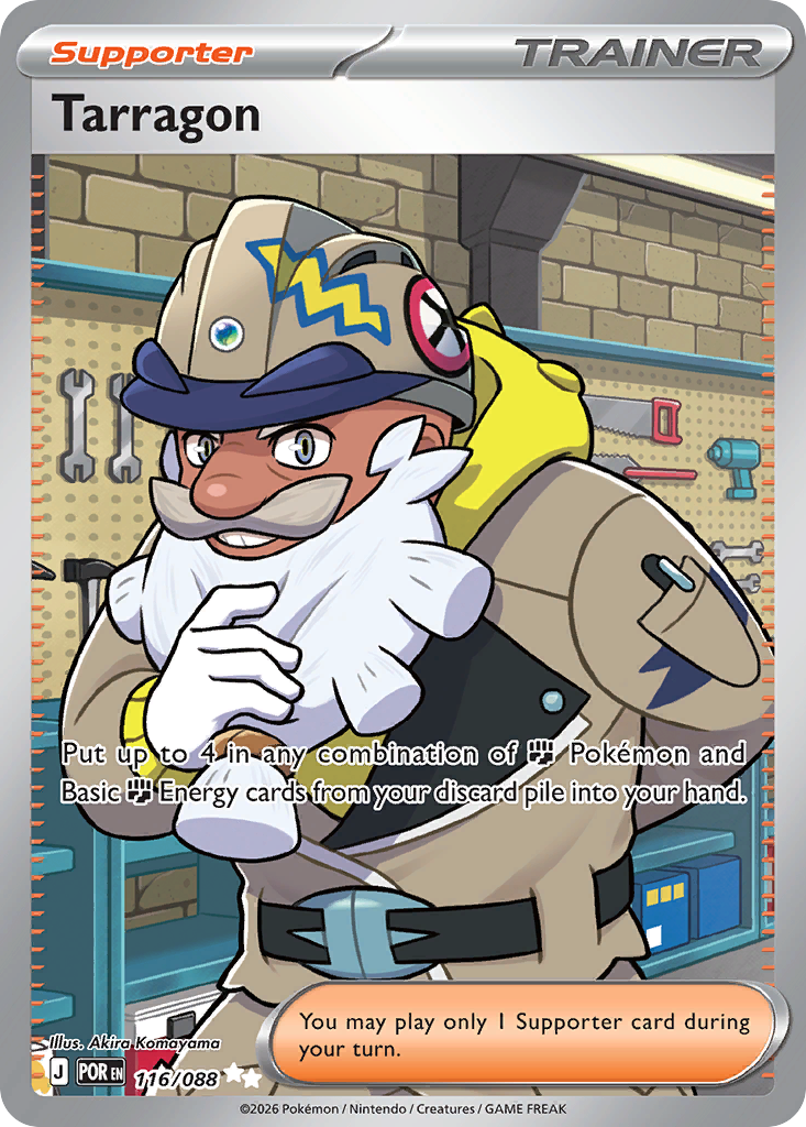 Pokemon TCG Tarragon 116/088 - Perfect Order