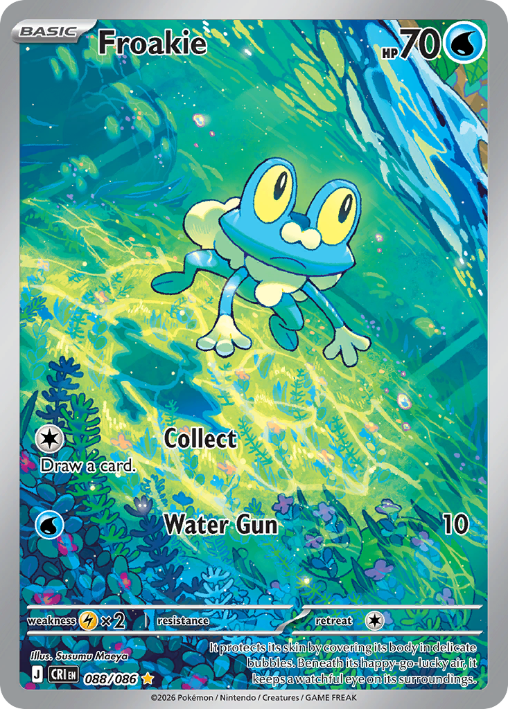 Pokemon TCG Froakie 088/086 - Chaos Rising