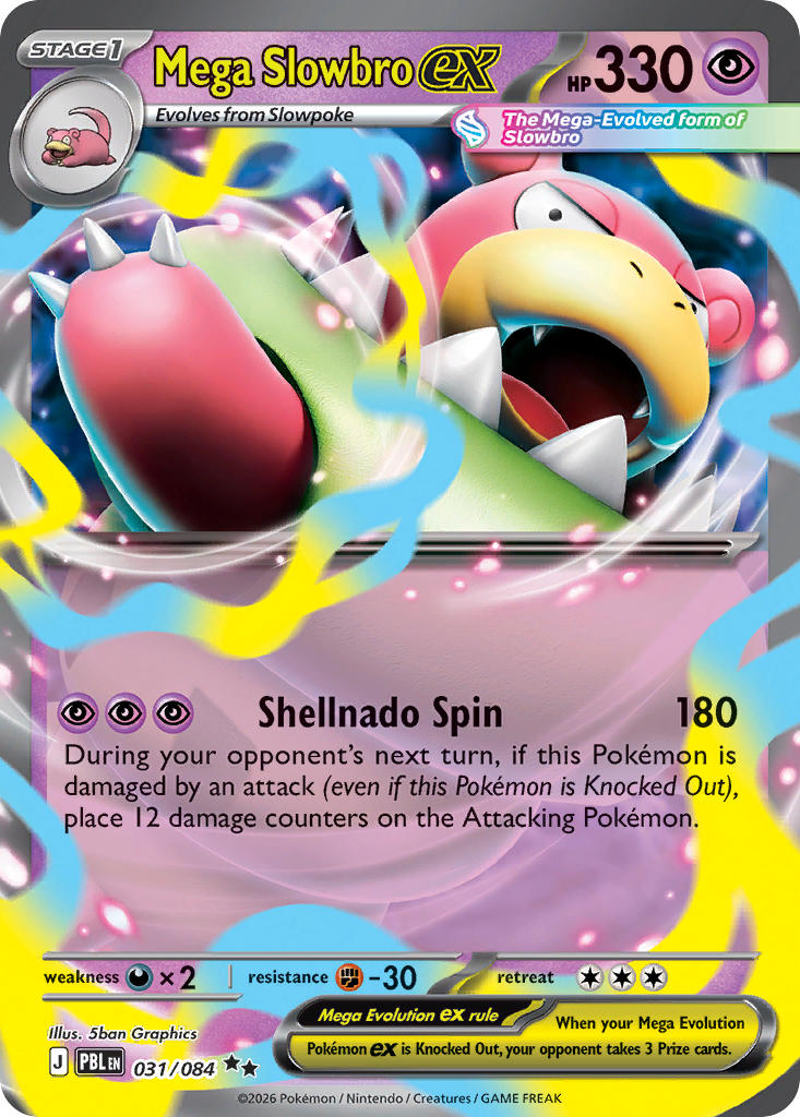 Mega Slowbro ex 031/084 - Pitch Black