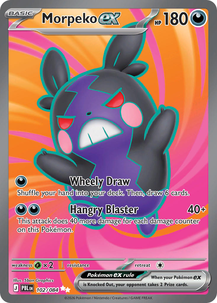 Morpeko ex 102/084 - Pitch Black