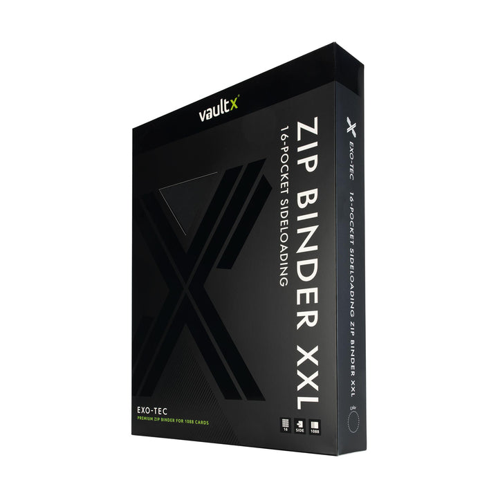 Vault X Exo-Tec Zip Binder 16-pocket - Pokebundles Ireland