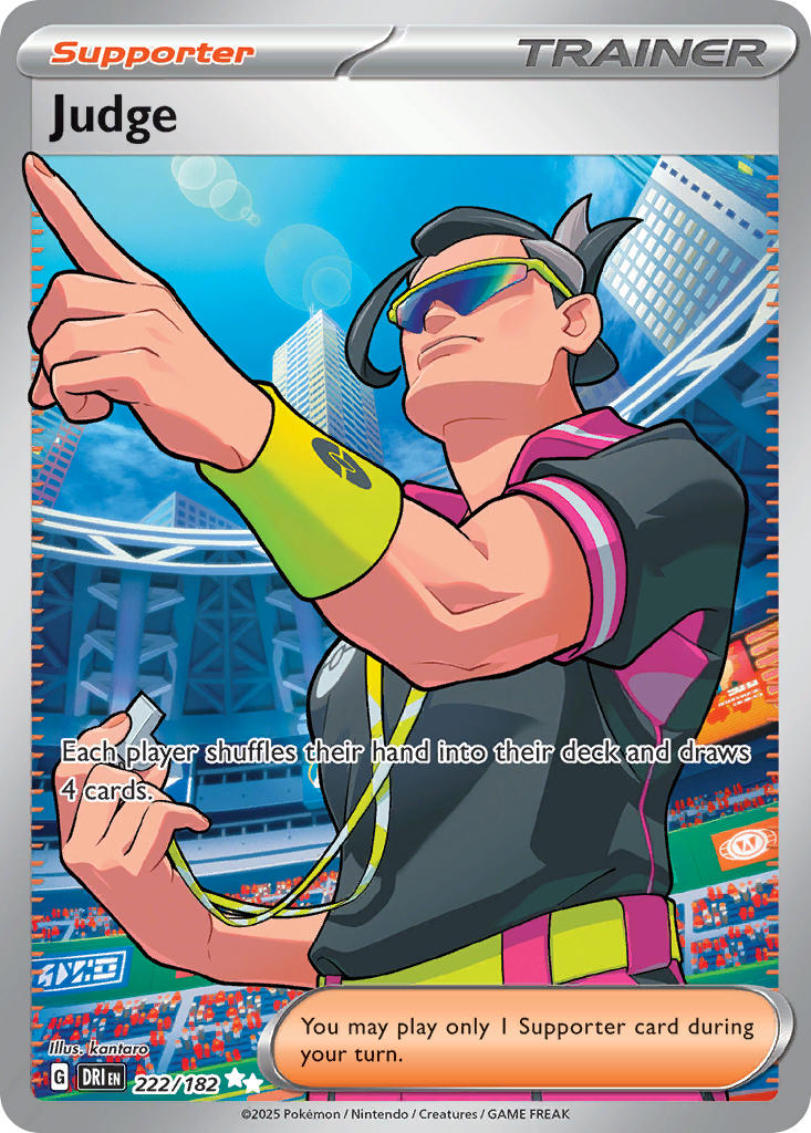 Pokemon TCG Judge 222/182 - Destined Rivals