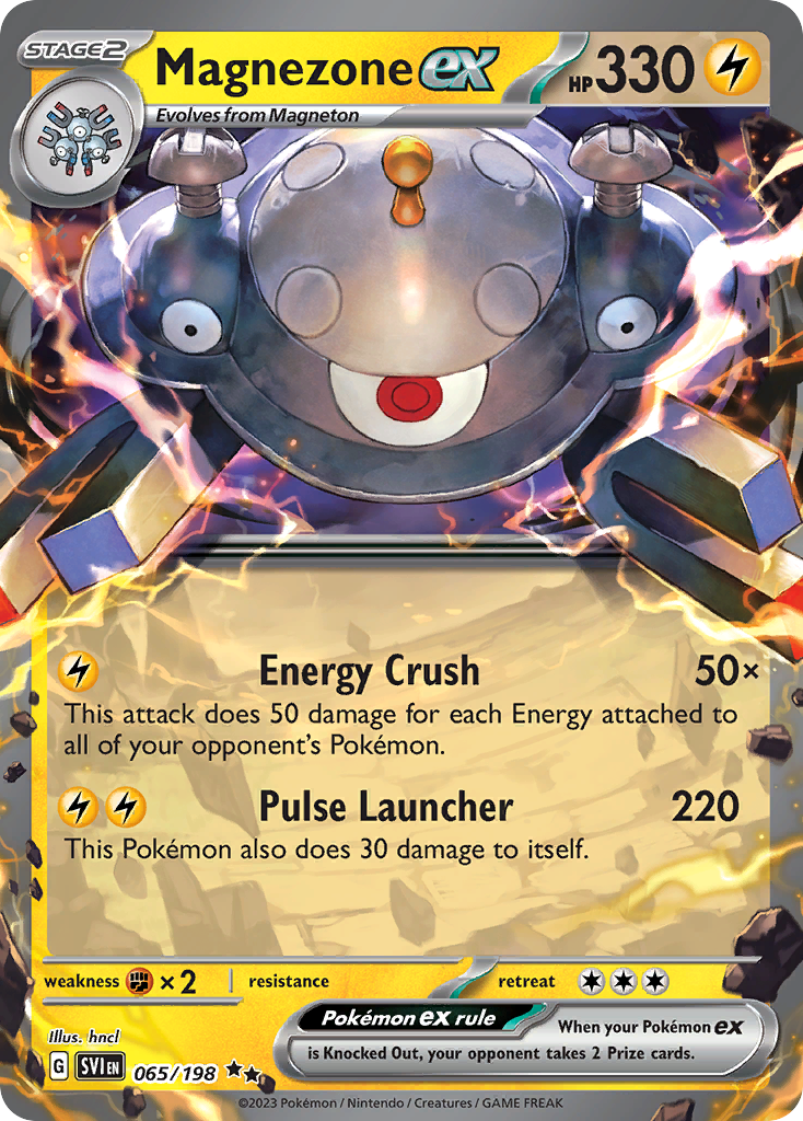 Magnezone ex 065/198 Scarlet &amp; Violet Pokémon card | Pokebundles Ireland