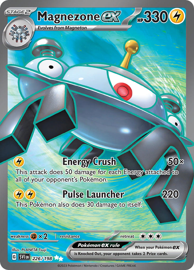 Magnezone ex 226/198 Scarlet &amp; Violet Pokémon card | Pokebundles Ireland