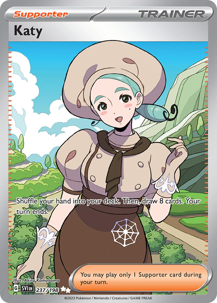 Katy 237/198 Scarlet &amp; Violet Pokémon card | Pokebundles Ireland