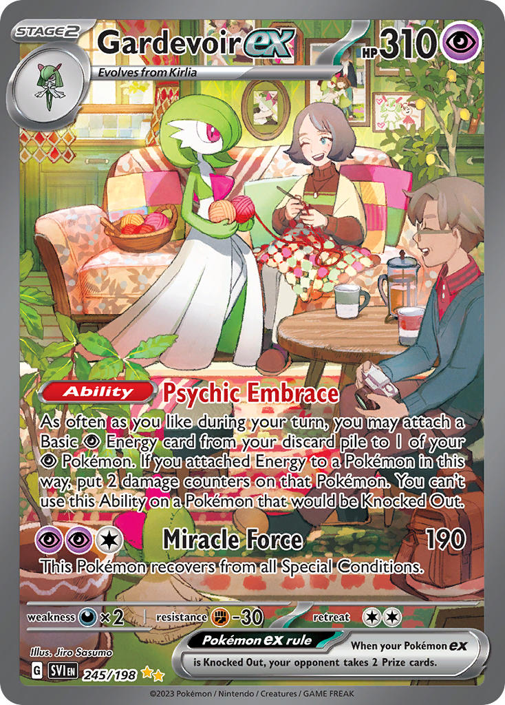 Gardevoir ex 245/198 Scarlet &amp; Violet Pokémon card | Pokebundles Ireland