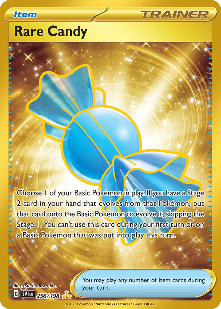 Rare Candy 256/198 Scarlet &amp; Violet Pokémon card | Pokebundles Ireland