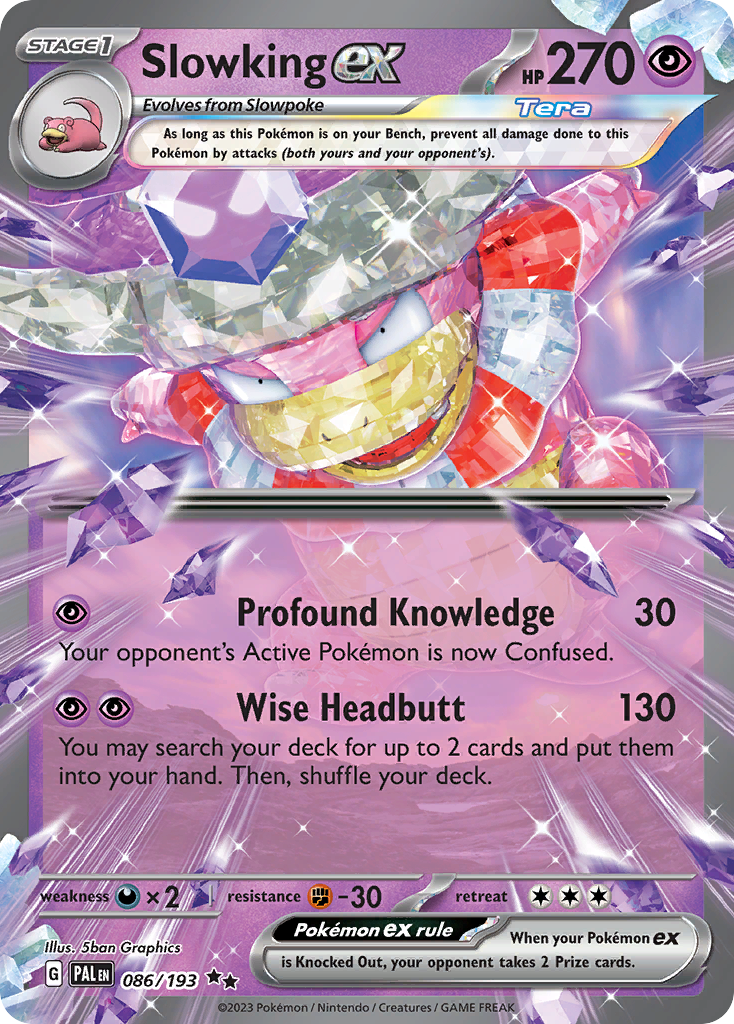 Slowking ex 086/193 Paldea Evolved Pokémon card | Pokebundles Ireland
