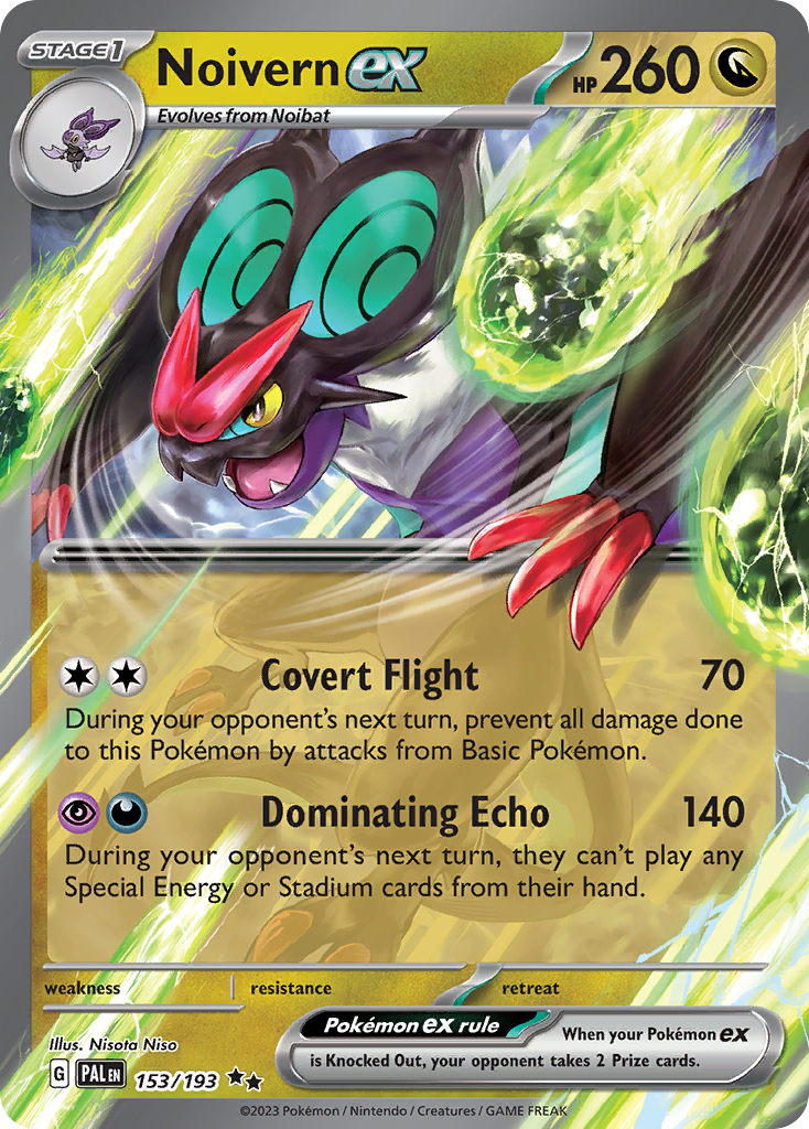 Noivern ex 153/193 Paldea Evolved Pokémon card | Pokebundles Ireland