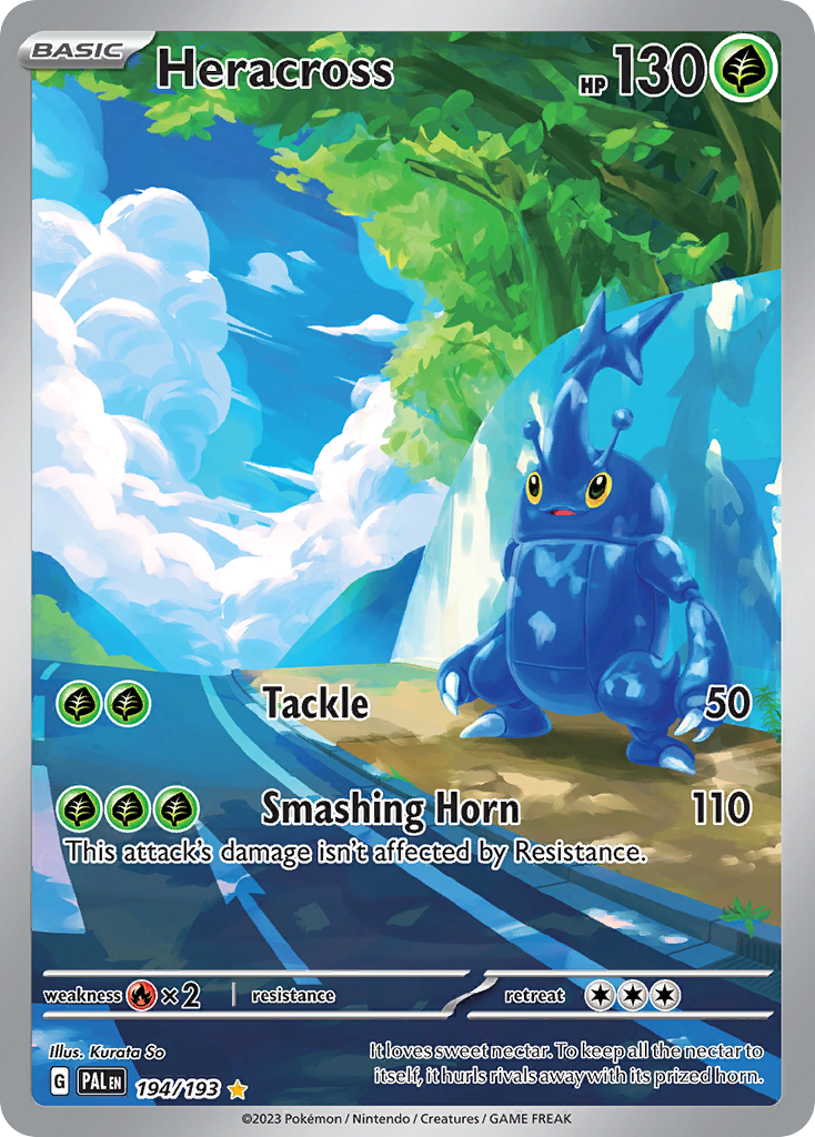 Heracross 194/193 Paldea Evolved Pokémon card | Pokebundles Ireland