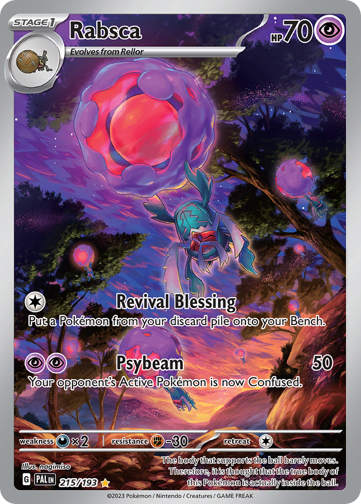 Rabsca 215/193 Paldea Evolved Pokémon card | Pokebundles Ireland