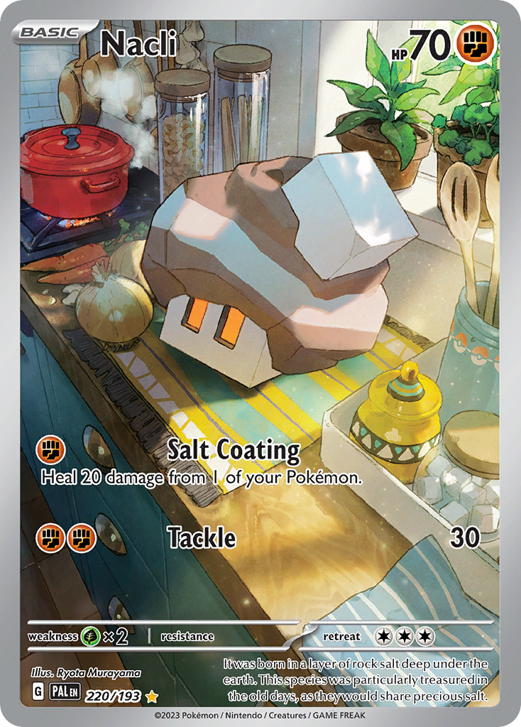 Nacli 220/193 Paldea Evolved Pokémon card | Pokebundles Ireland