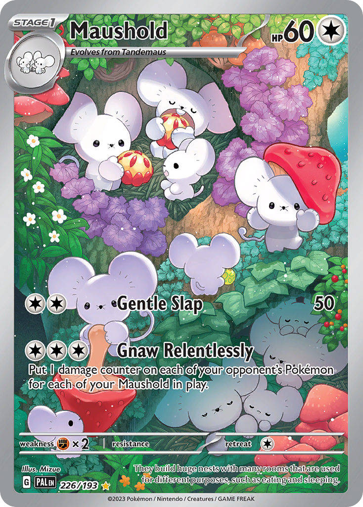 Maushold 226/193 Paldea Evolved Pokémon card | Pokebundles Ireland