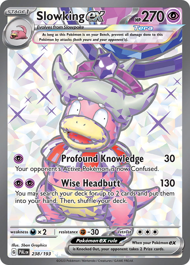 Slowking ex 238/193 Paldea Evolved Pokémon card | Pokebundles Ireland