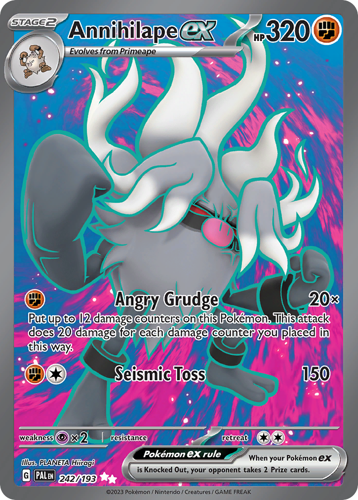 Annihilape ex 242/193 Paldea Evolved Pokémon card | Pokebundles Ireland