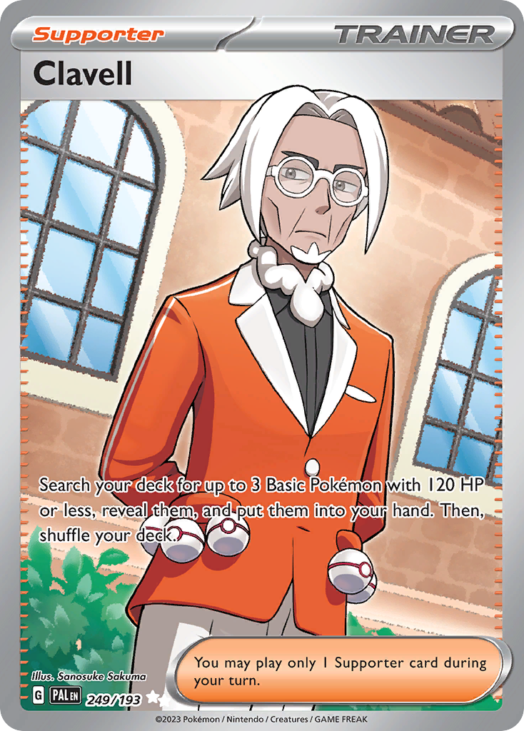 Clavell 249/193 Paldea Evolved Pokémon card | Pokebundles Ireland