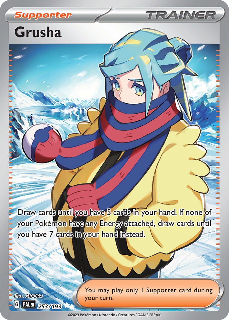 Grusha 253/193 Paldea Evolved Pokémon card | Pokebundles Ireland