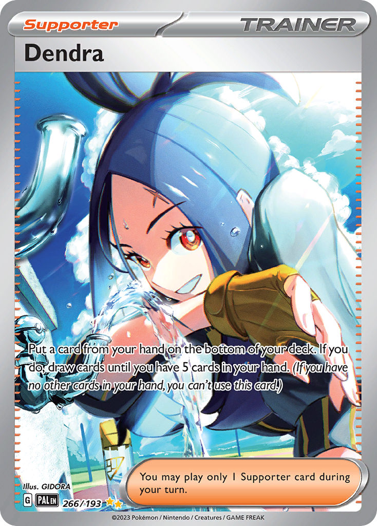 Dendra 266/193 Paldea Evolved Pokémon card | Pokebundles Ireland