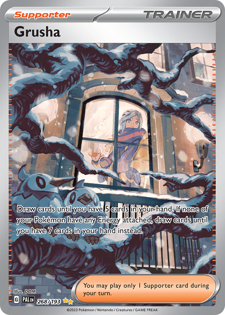 Grusha 268/193 Paldea Evolved Pokémon card | Pokebundles Ireland