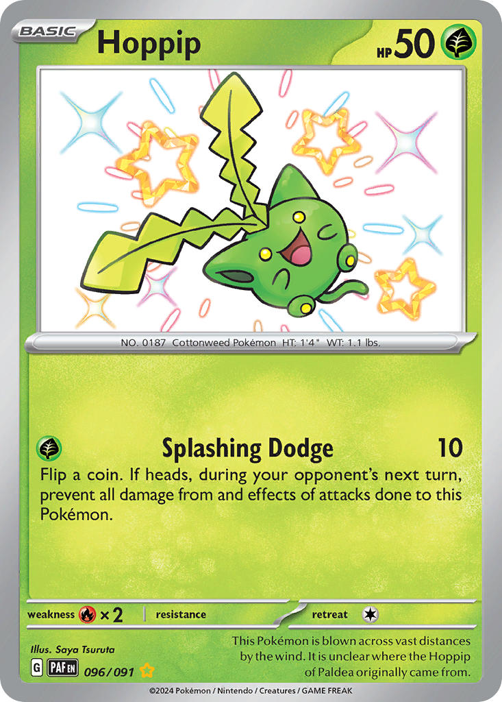 Pokemon TCG Hoppip 096/091 - Paldean Fates