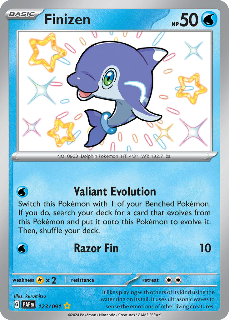 Pokemon TCG Finizen 123/091 - Paldean Fates