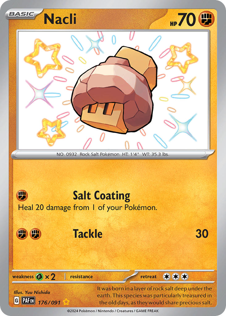 Pokemon TCG Nacli 176/091 - Paldean Fates