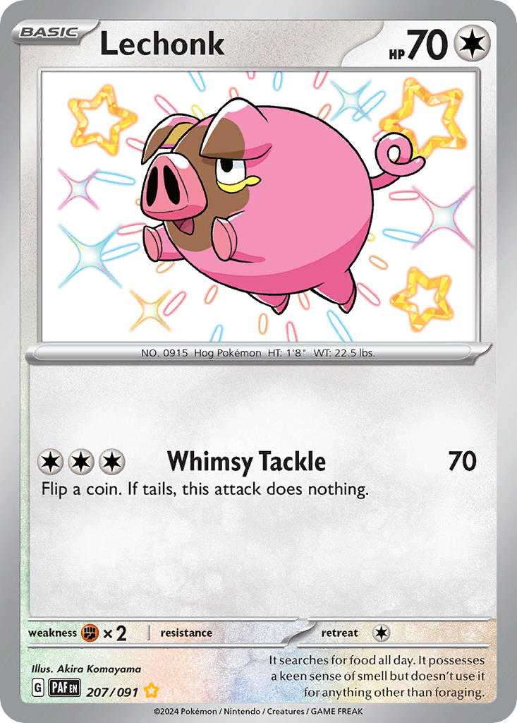 Pokemon TCG Lechonk 207/091 - Paldean Fates