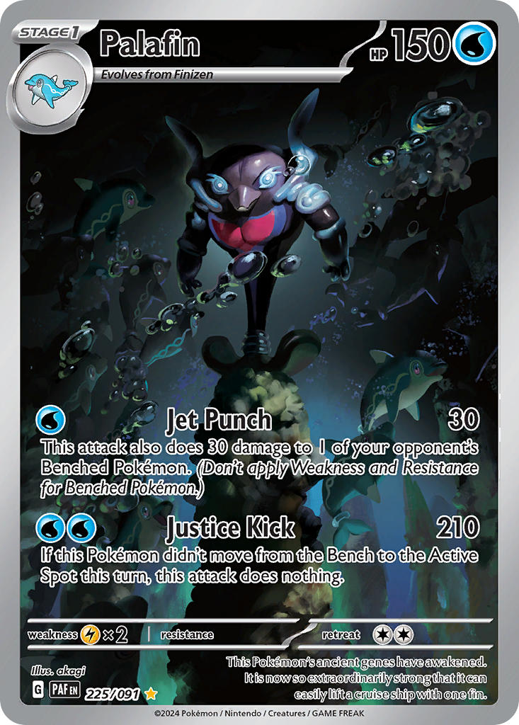 Pokemon TCG Palafin 225/091 - Paldean Fates