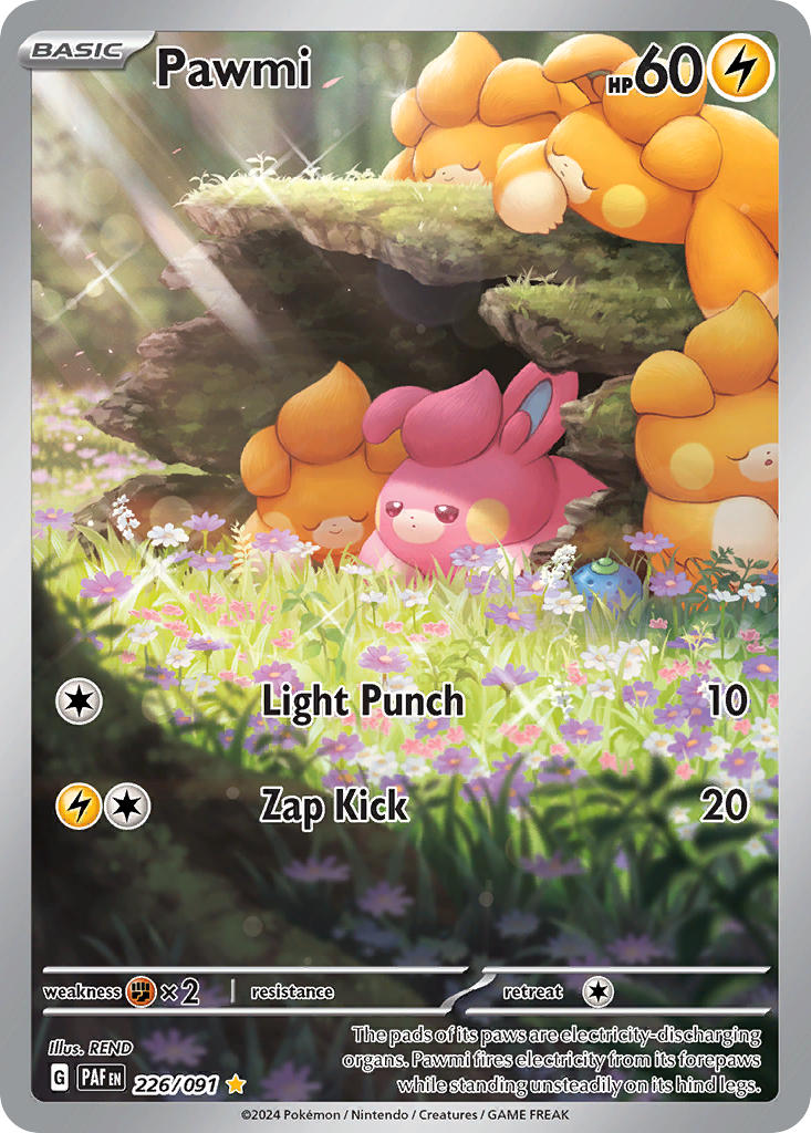 Pokemon TCG Pawmi 226/091 - Paldean Fates