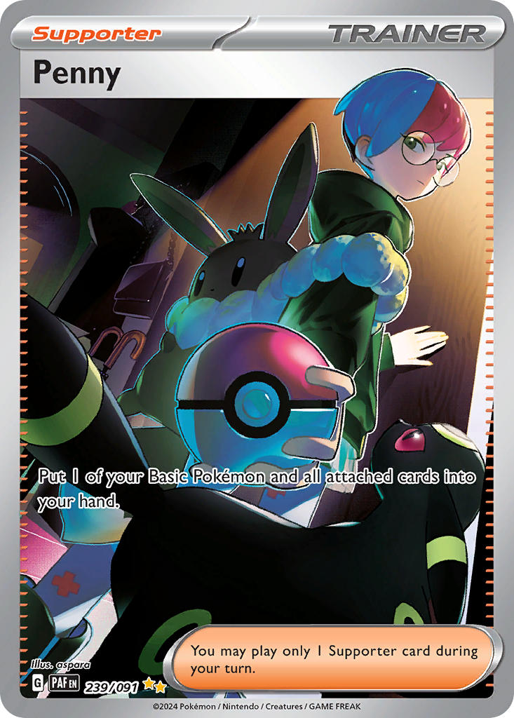 Pokemon TCG Penny 239/091 - Paldean Fates