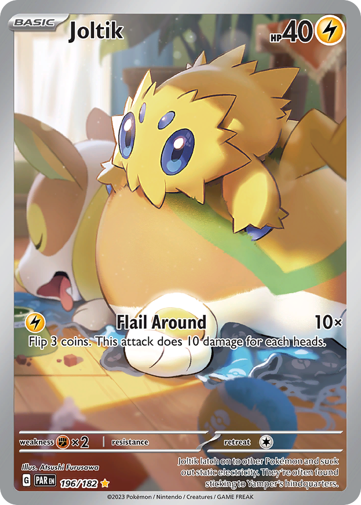 Joltik 196/182 Paradox Rift Pokémon card | Pokebundles Ireland