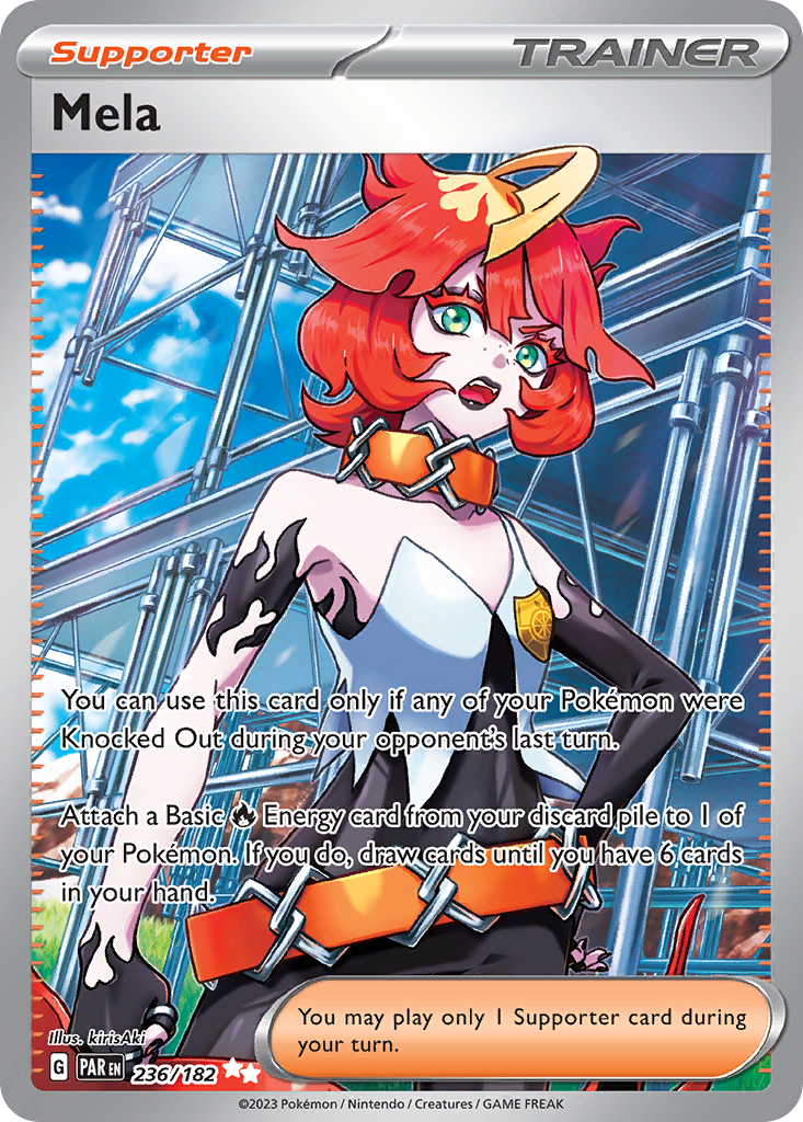 Mela 236/182 Paradox Rift Pokémon card | Pokebundles Ireland