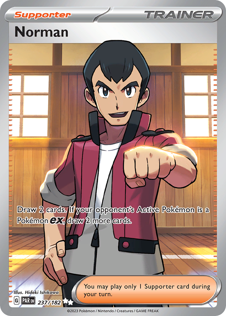 Norman 237/182 Paradox Rift Pokémon card | Pokebundles Ireland