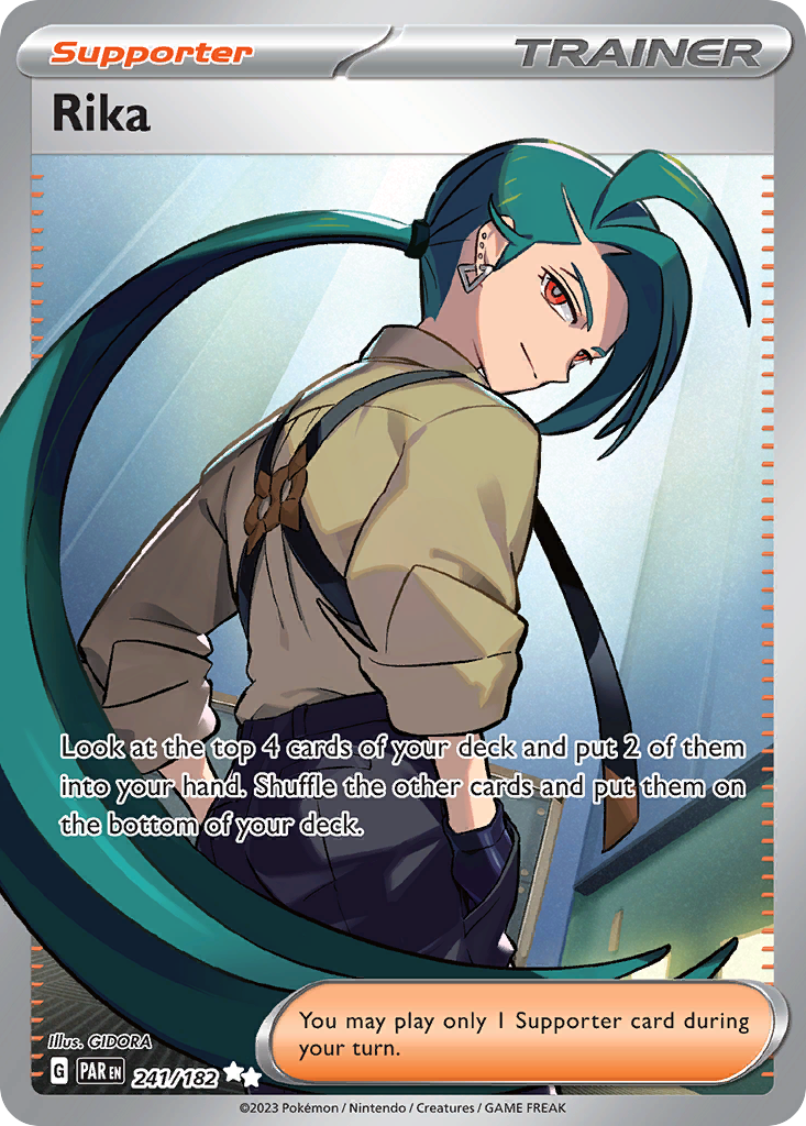 Rika 241/182 Paradox Rift Pokémon card | Pokebundles Ireland