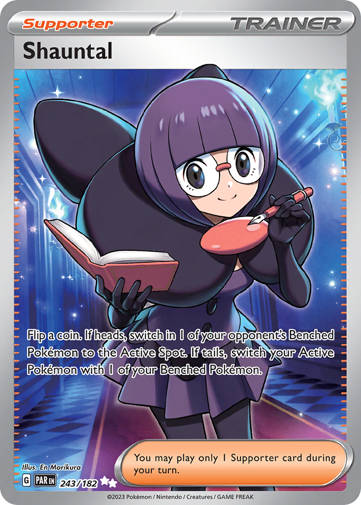 Shauntal 243/182 Paradox Rift Pokémon card | Pokebundles Ireland