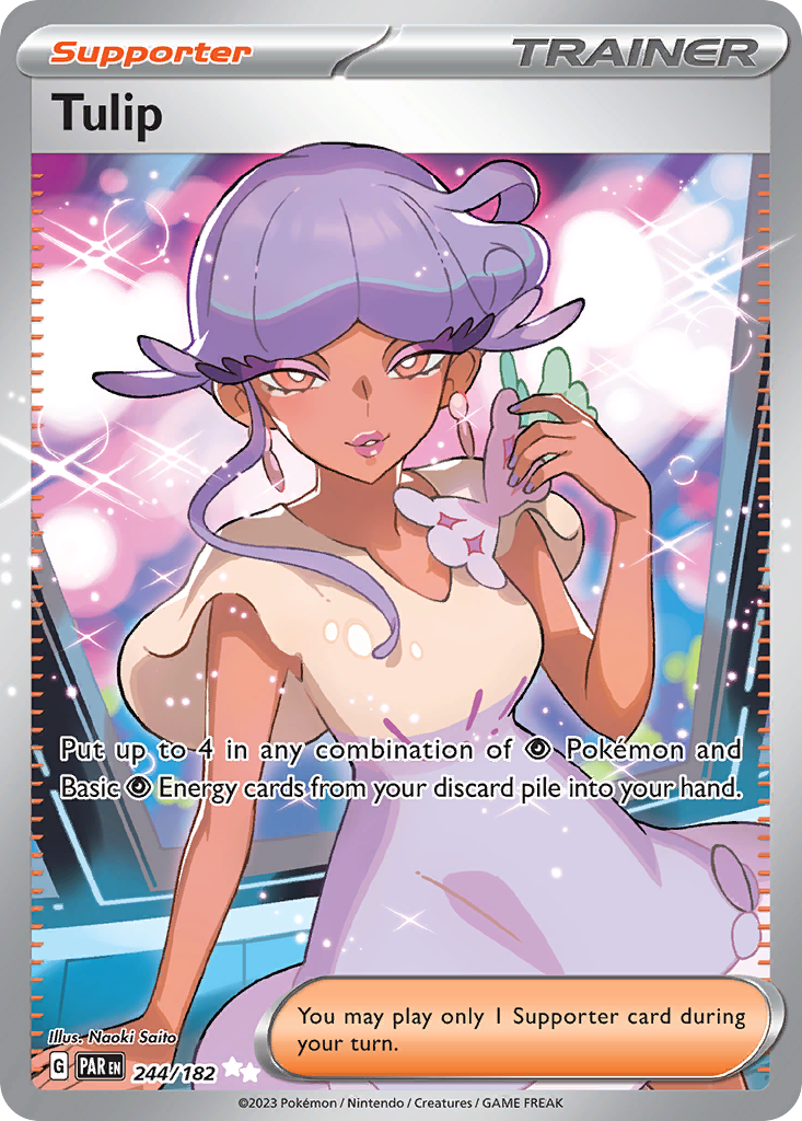 Tulip 244/182 Paradox Rift Pokémon card | Pokebundles Ireland