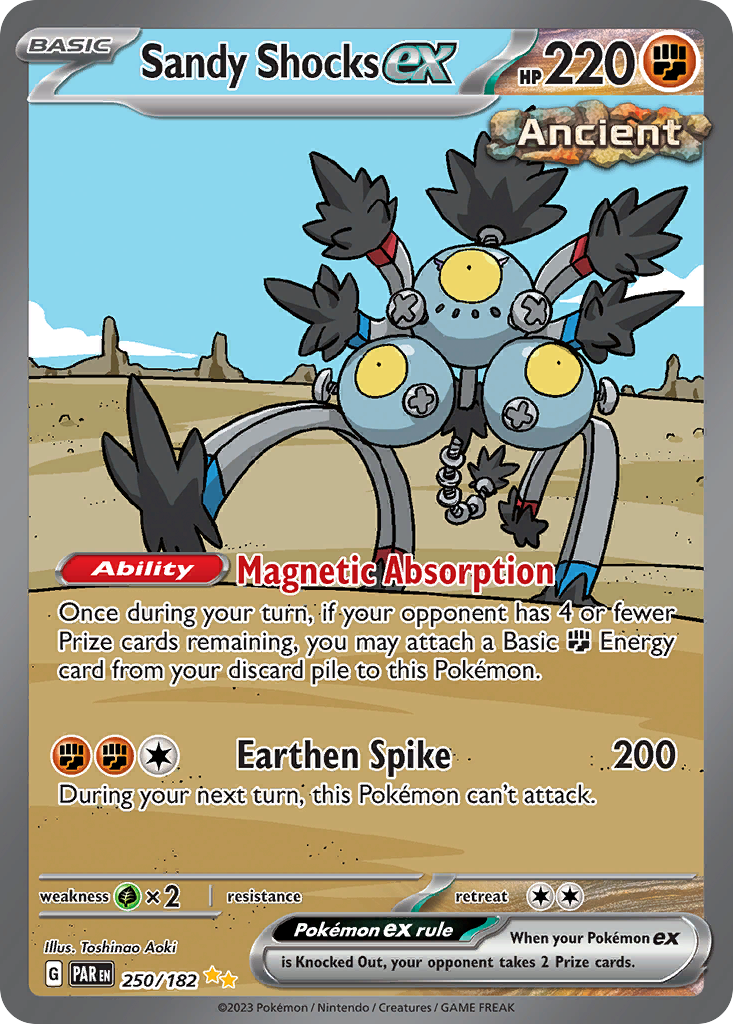 Sandy Shocks ex 250/182 Paradox Rift Pokémon card | Pokebundles Ireland