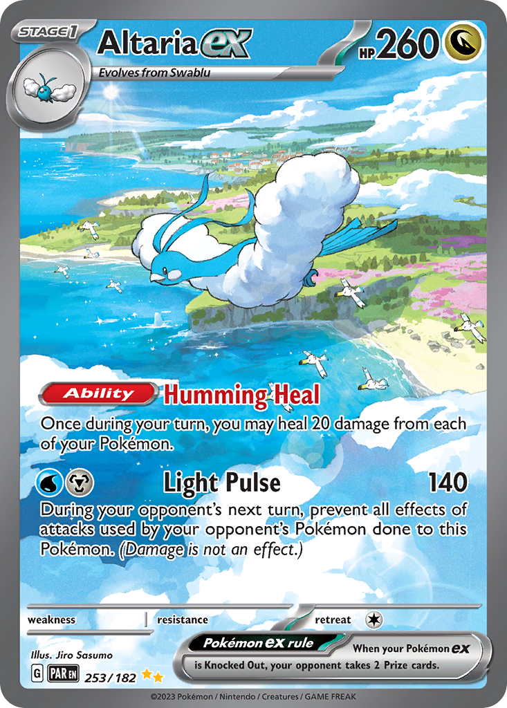 Altaria ex 253/182 Paradox Rift Pokémon card | Pokebundles Ireland