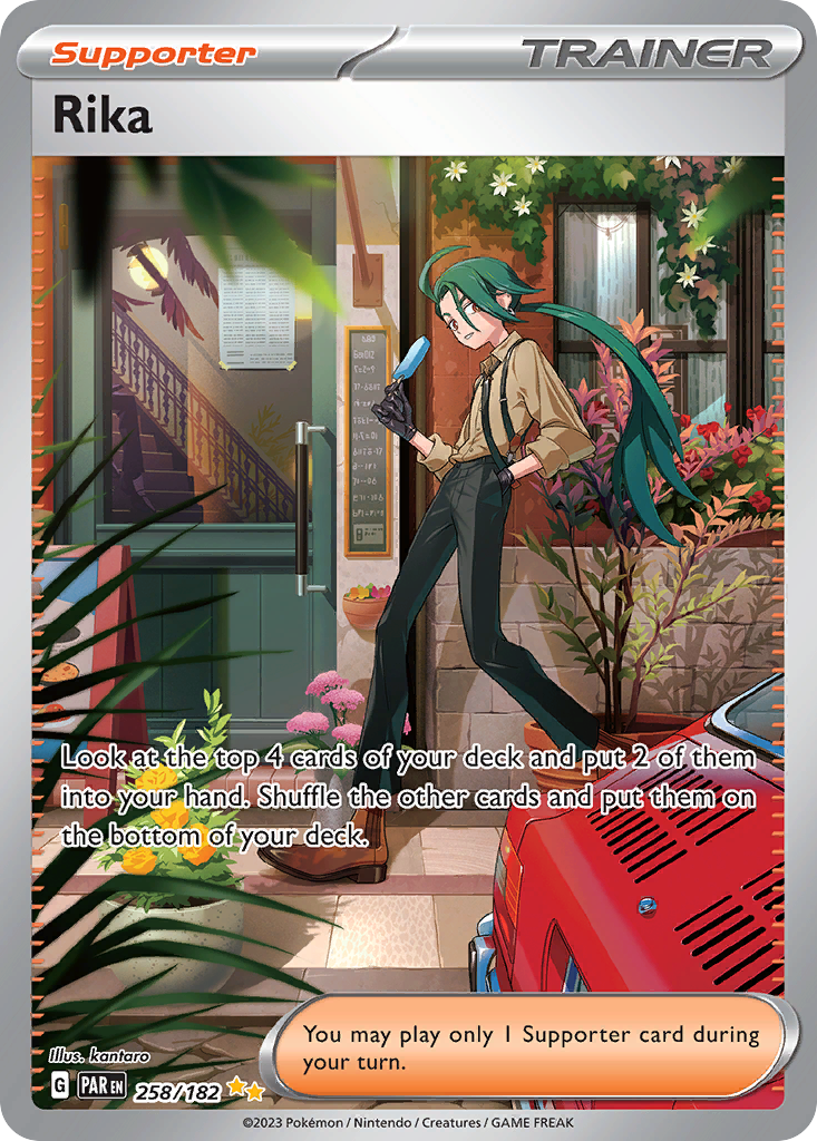 Rika 258/182 Paradox Rift Pokémon card | Pokebundles Ireland