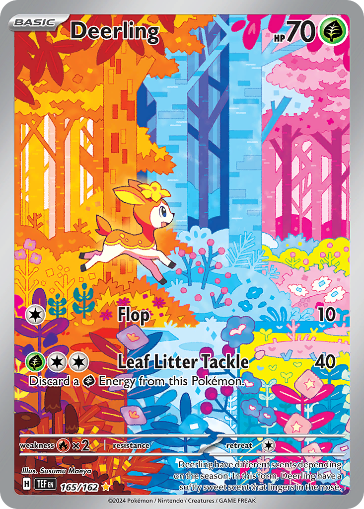 Deerling 165/162 Temporal Forces Pokémon card | Pokebundles Ireland
