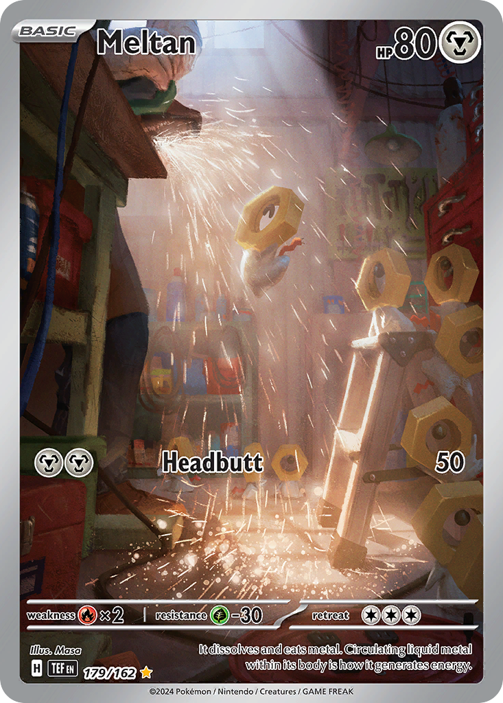Meltan 179/162 Temporal Forces Pokémon card | Pokebundles Ireland