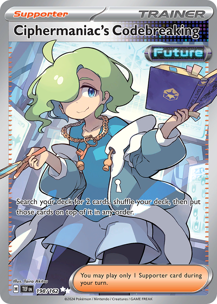 Ciphermaniac's Codebreaking 198/162 Temporal Forces Pokémon card | Pokebundles Ireland