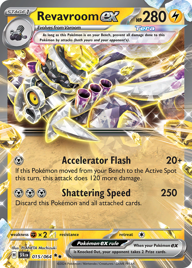 Revavroom ex 015/064 Shrouded Fable Pokémon card | Pokebundles Ireland