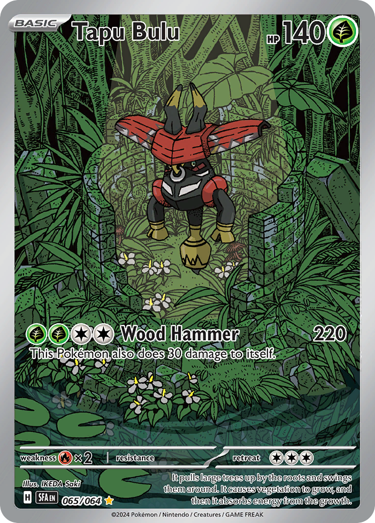 Tapu Bulu 065/064 Shrouded Fable Pokémon card | Pokebundles Ireland