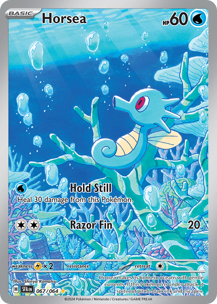 Horsea 067/064 Shrouded Fable Pokémon card | Pokebundles Ireland