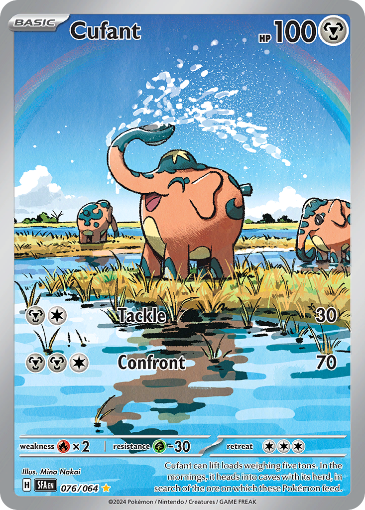 Cufant 076/064 Shrouded Fable Pokémon card | Pokebundles Ireland