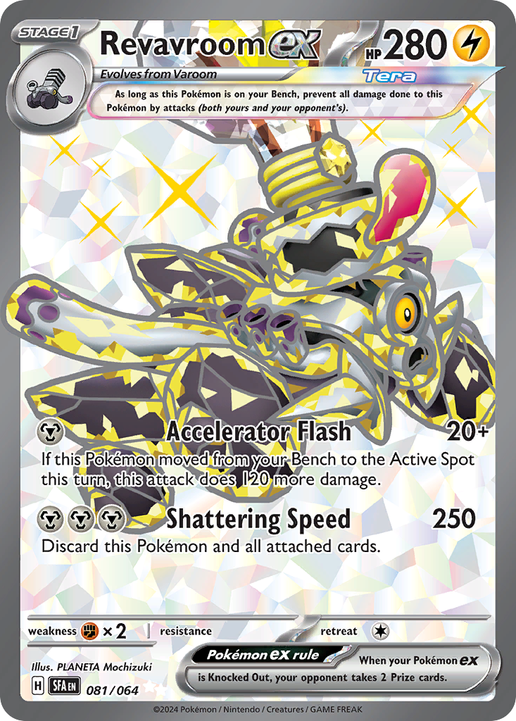 Revavroom ex 081/064 Shrouded Fable Pokémon card | Pokebundles Ireland