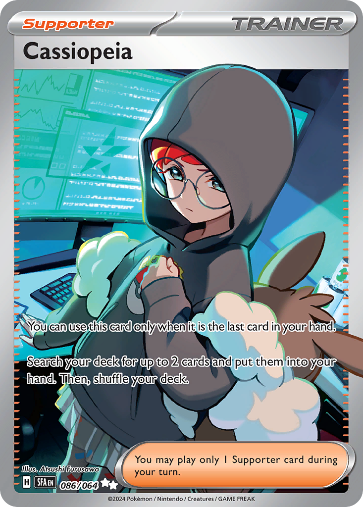 Cassiopeia 086/064 Shrouded Fable Pokémon card | Pokebundles Ireland